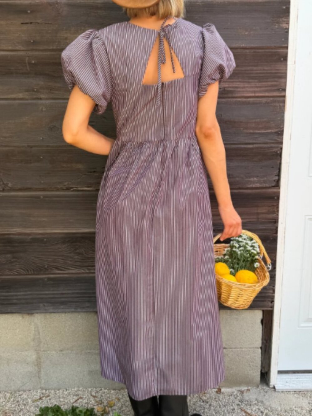 Verena Dress - Saddle Stripe - Lisa Says Gah - NWT - Picture 2 of 6